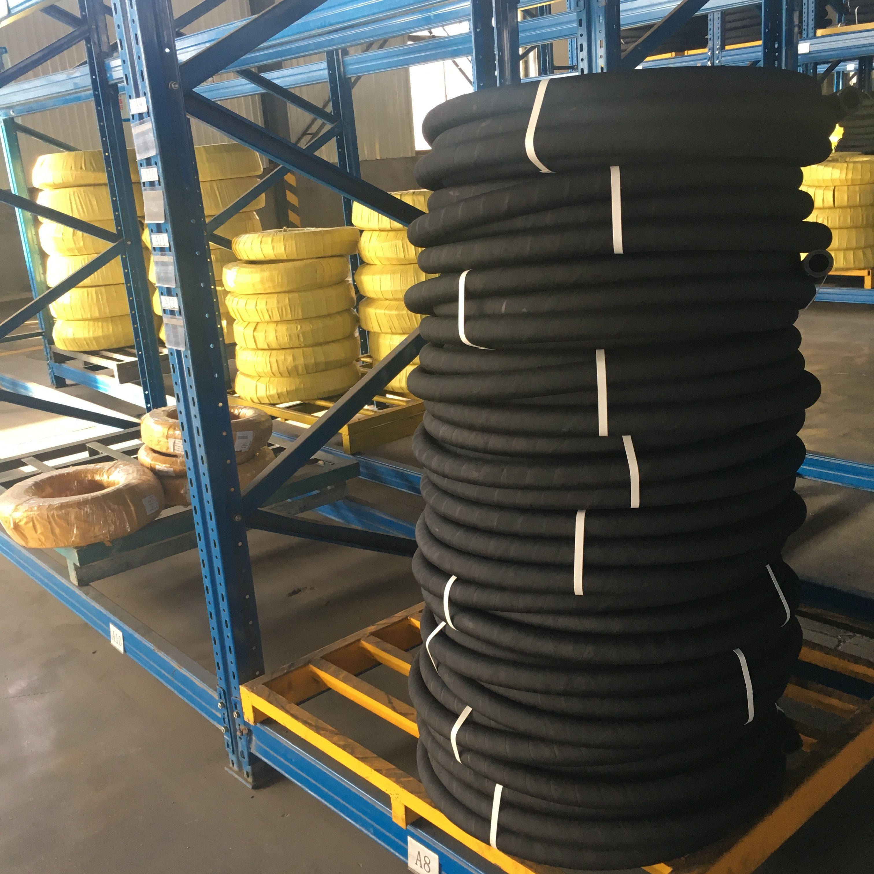 Mud Suction Rubber Hose 4 Inch Air Suction Rubber Hose Rubber Water Suction Hose