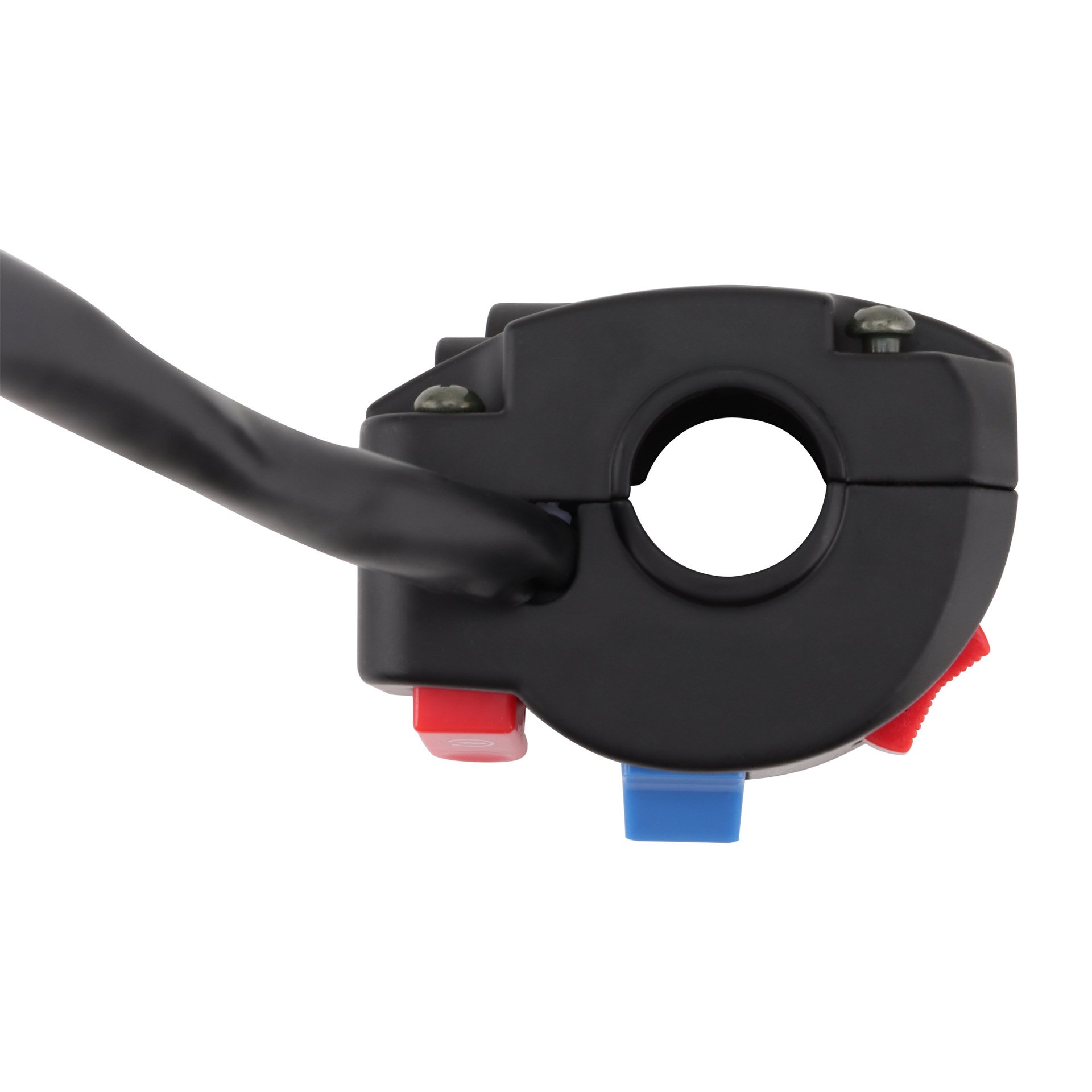 Motorcycle Accessories Left and Right Drum Brake Switch Assembly with Handlebar Combination Brake Lever Product