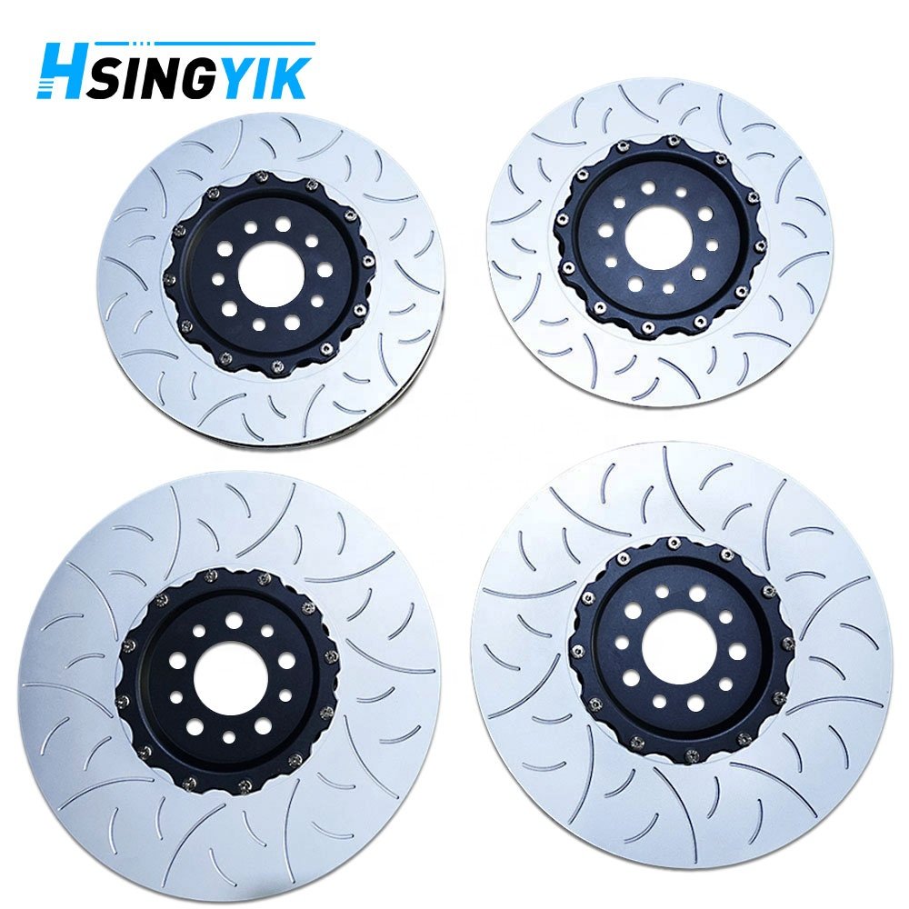 Front and Rear Brake Disc Drill Slot Brake Rotor for Audi Q7 A8 Quattro S6 S8 Q8 SQ7 SQ8 4M0615301BM 4M0615601P 400mm 350mm