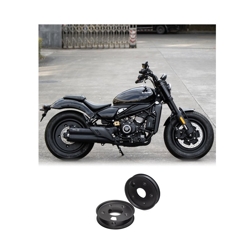 Motorcycle Spare Parts Brake Hub Cover Motorcycle Engine Parts Drum Brake Motorcycle Motor Cover Hub for CFMOTO 450CL-C