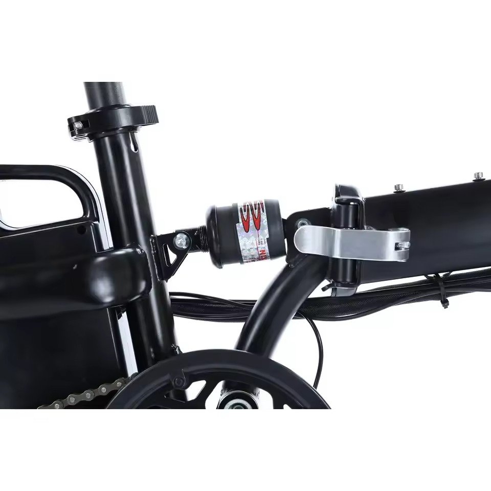 New Smart Design Electric Folding Bike with 48v Removable Lithium Battery Double Disc Brake Foldable Electric Bicycle for Adults