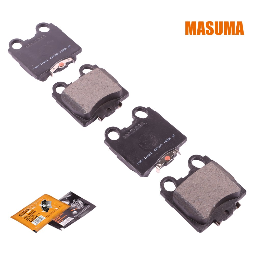 MS-1421 MASUMA Auto Car Accessories Low Met Brake Pads 04466-22180 04466-30120 04466-30121 04466-30122 for LEXUS GS300 JZS160L