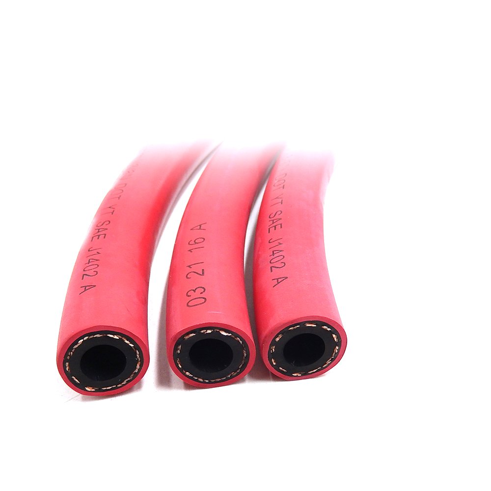 ASTM IRM 903 OIL-RESISTANT and OZONE-RESISTANT SYNTHETIC RUBBER AIR BRAKE HOSE for AUTOMATIC AIR BRAKE SYSTEM