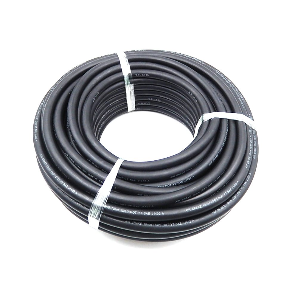 ASTM IRM 903 OIL-RESISTANT and OZONE-RESISTANT SYNTHETIC RUBBER AIR BRAKE HOSE for AUTOMATIC AIR BRAKE SYSTEM