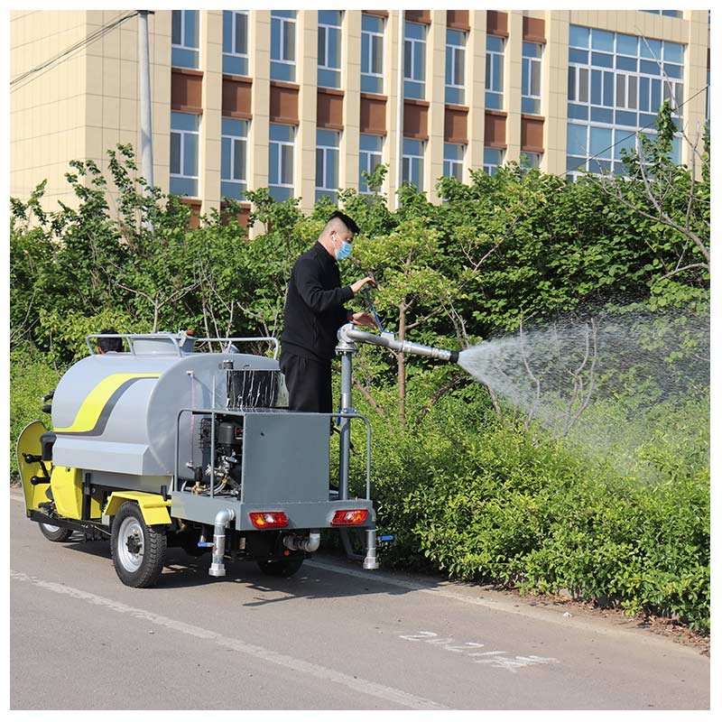 Small Water Tanker BY-X15 Fresh Water Tricycle Mini Watering Carts Water