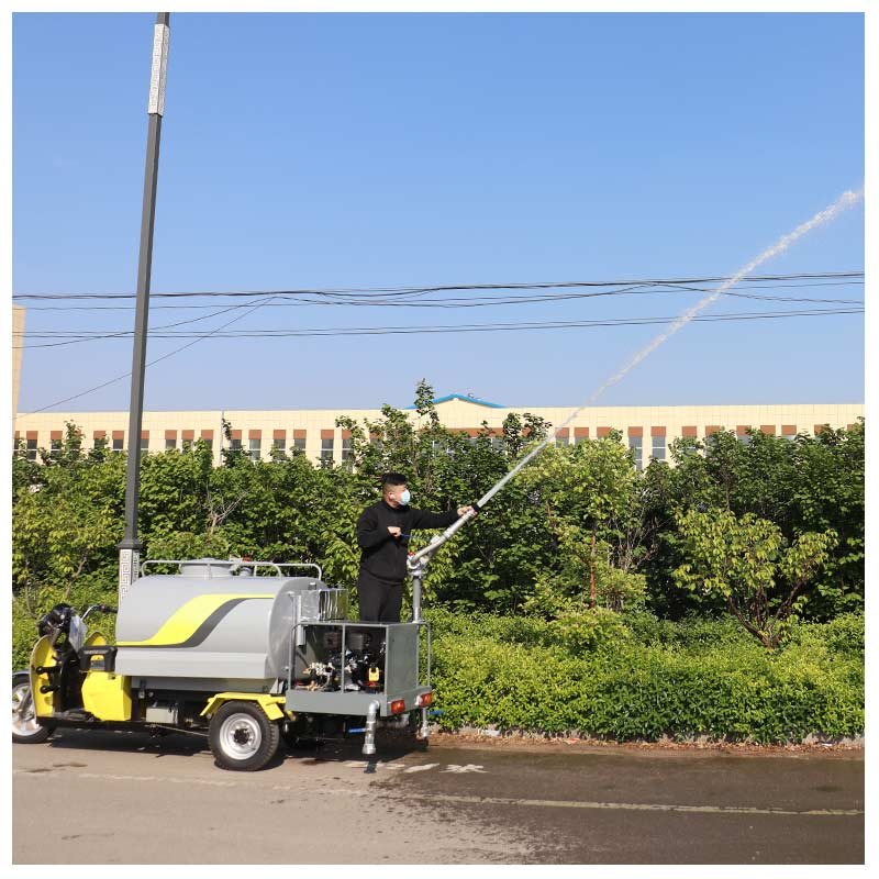 Small Water Tanker BY-X15 Fresh Water Tricycle Mini Watering Carts Water