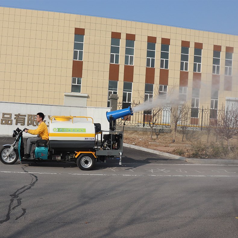 Small Water Tanker BY-X15 Fresh Water Tricycle Mini Watering Carts Water