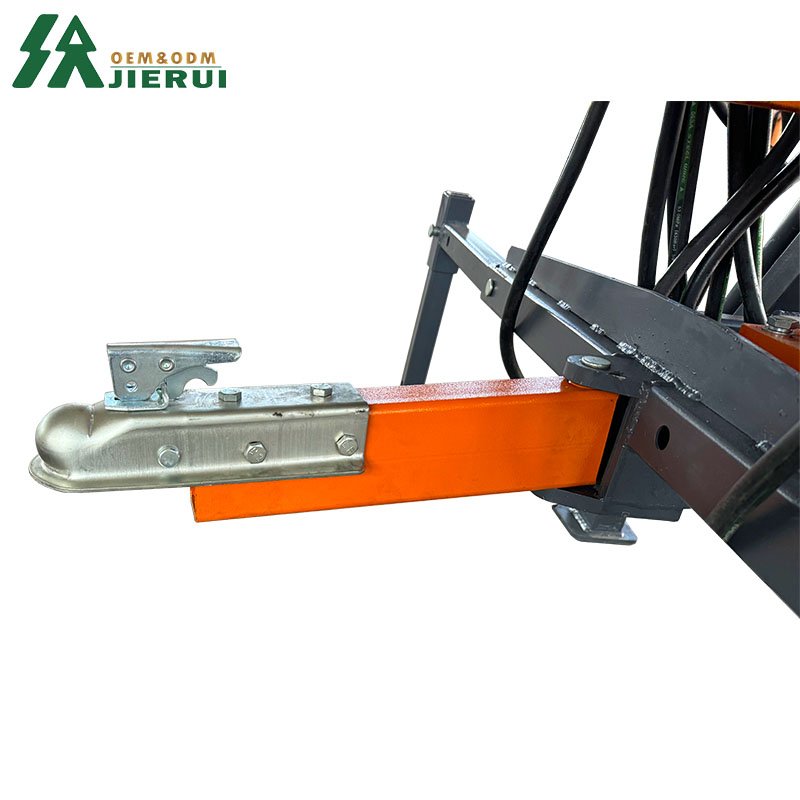 CE Approved Forestry Remote Control Winch Telescopic Boom Timber 15HP Timber Crane With Hydraulic Brake