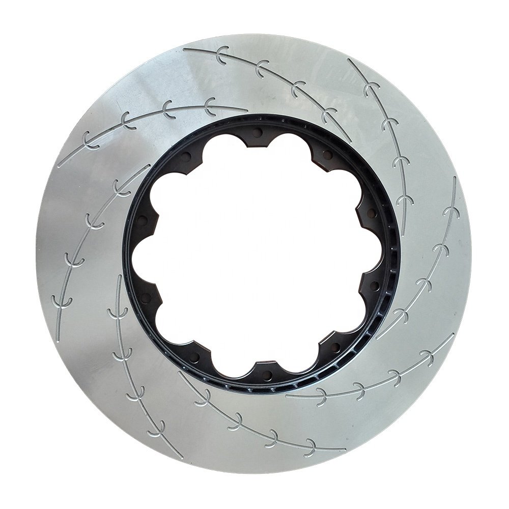 380mm/390mm Customized Sports Car Slotted Safety Brake Disc for Nissan GTR R35 Brake Rotors