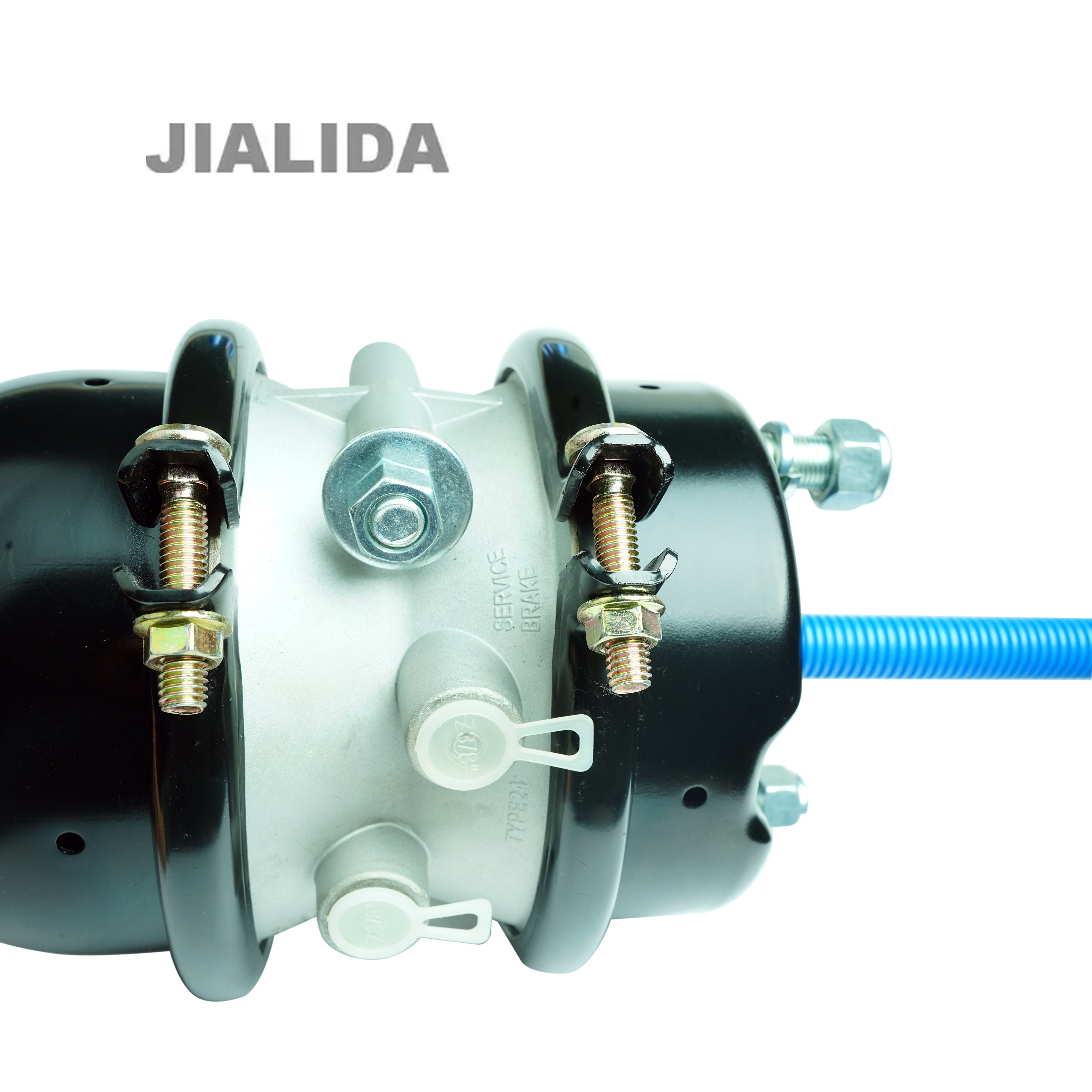 European Brake System T24/24 air Spring Heavy Duty Truck Parts Brake Cylinder Truck Long Stroke Brake Chamber