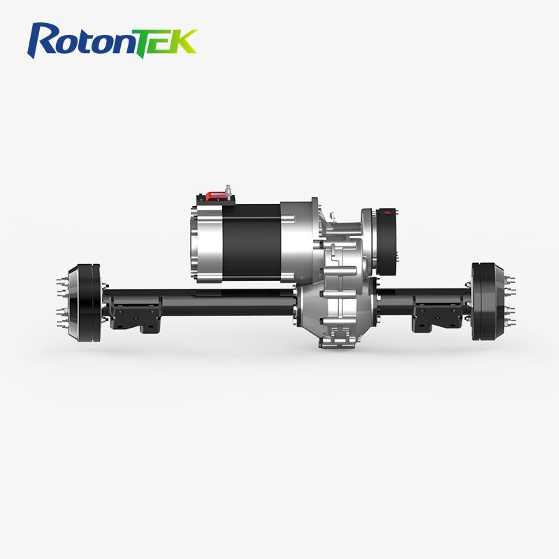 3KW/4KW/5KW Drum Brake BLDC Motor Rear Axle With Differential for EV Golf Cart