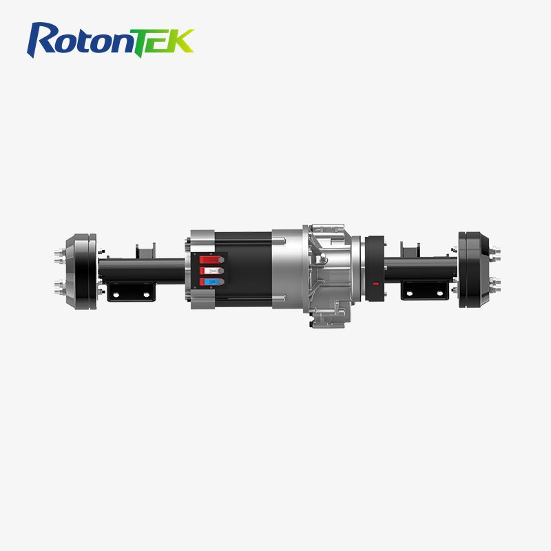 3KW/4KW/5KW Drum Brake BLDC Motor Rear Axle With Differential for EV Golf Cart
