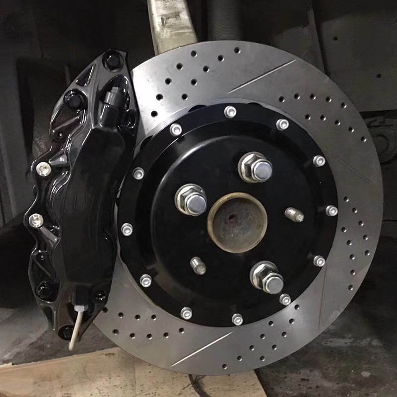 New 6-Pot Brake Kit for Toyota Mini Lexus Land Cruiser Front with 355x32mm Aluminum Brake Rotor Cast Iron Caliper