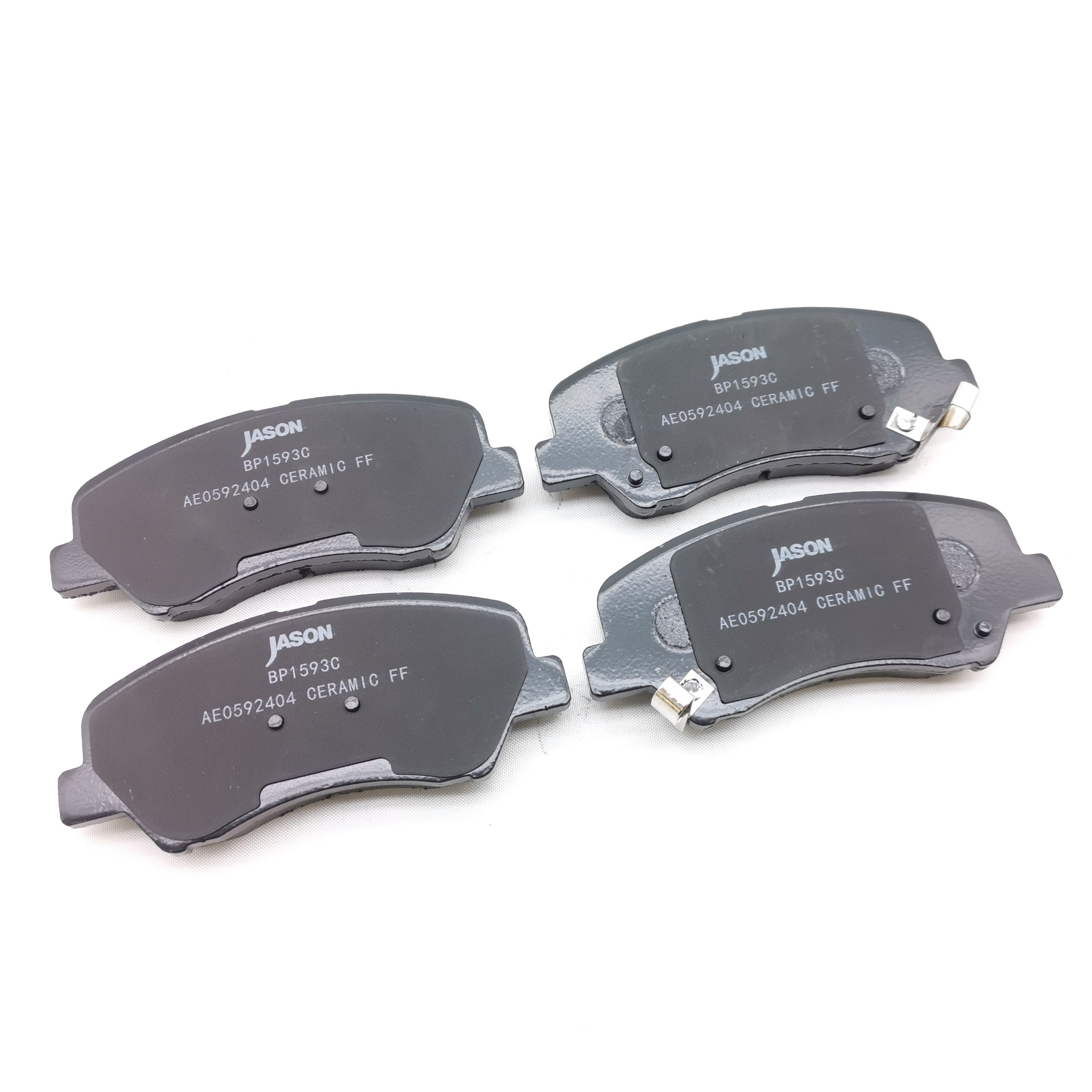 OEM High Performance Car Spare Parts Car Disc Brake Pads Semi--metallic Ceramic Low Metallic Heavy Metallic Brake Pads Factory