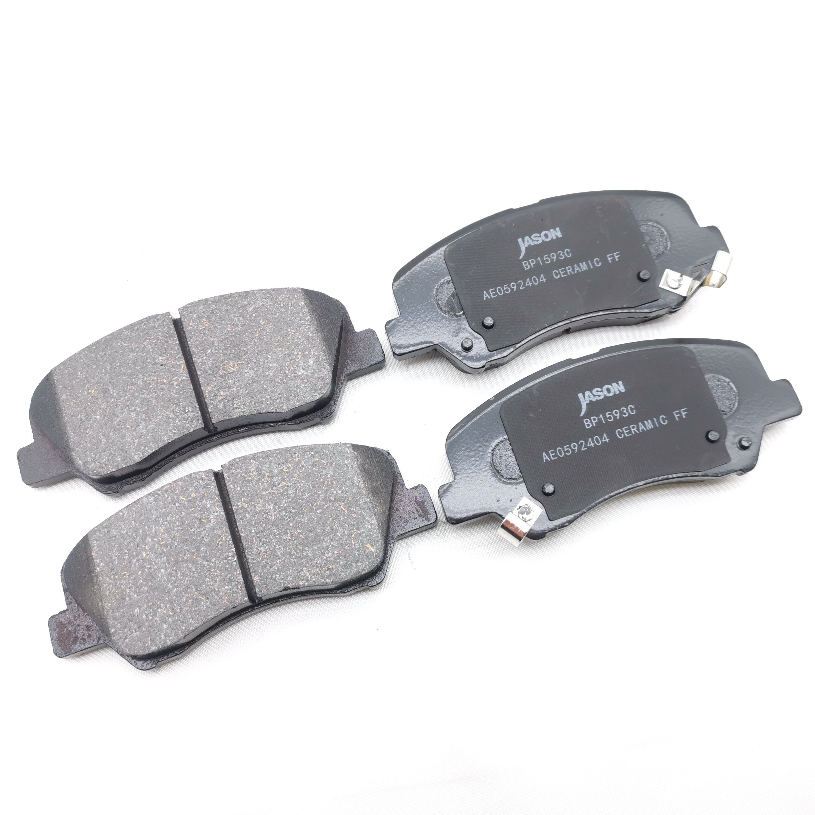 OEM High Performance Car Spare Parts Car Disc Brake Pads Semi--metallic Ceramic Low Metallic Heavy Metallic Brake Pads Factory