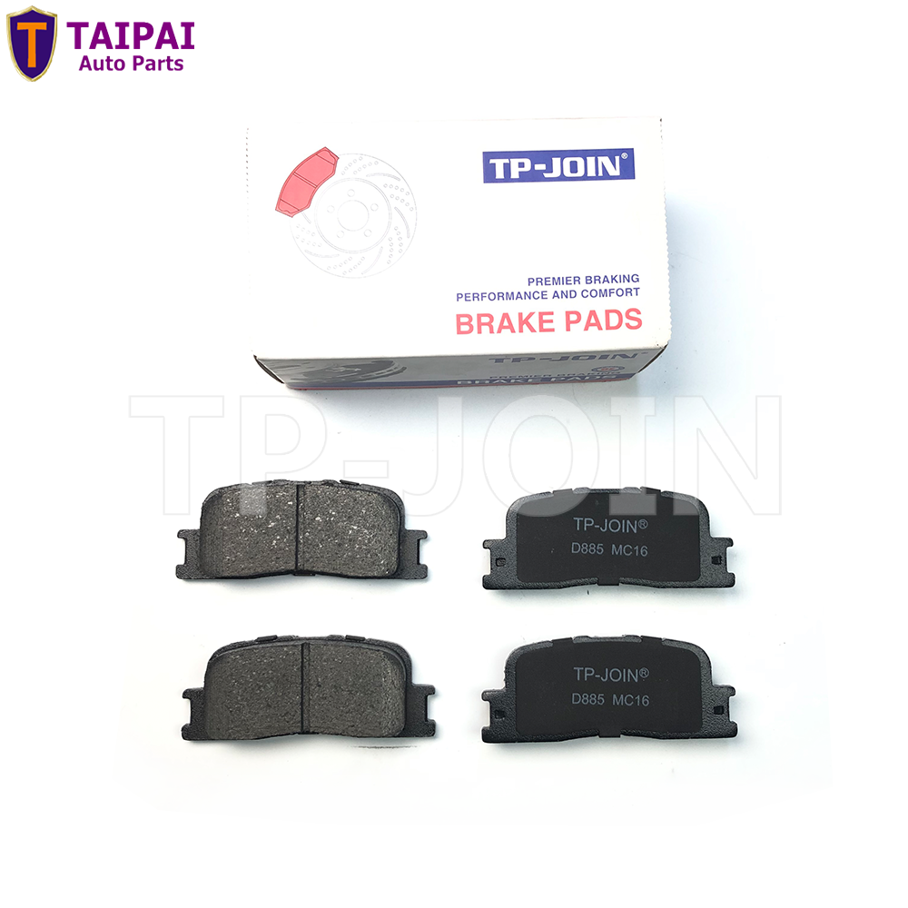Top Quality Car Wheels Brake Pads for TOYOTA HIGHLANDER LEXUS ES330 ES300 D2219 D885 04466-06010