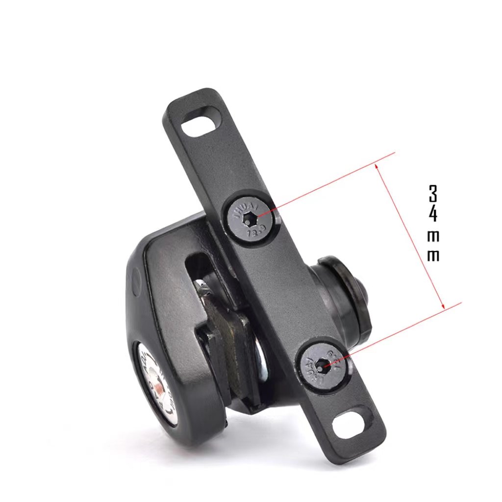 Road Bike Flat Mounted Double Piston Mechanical Disc Brake Calipers Ultra-light Disc Brake 140mm Bicycle Accessories