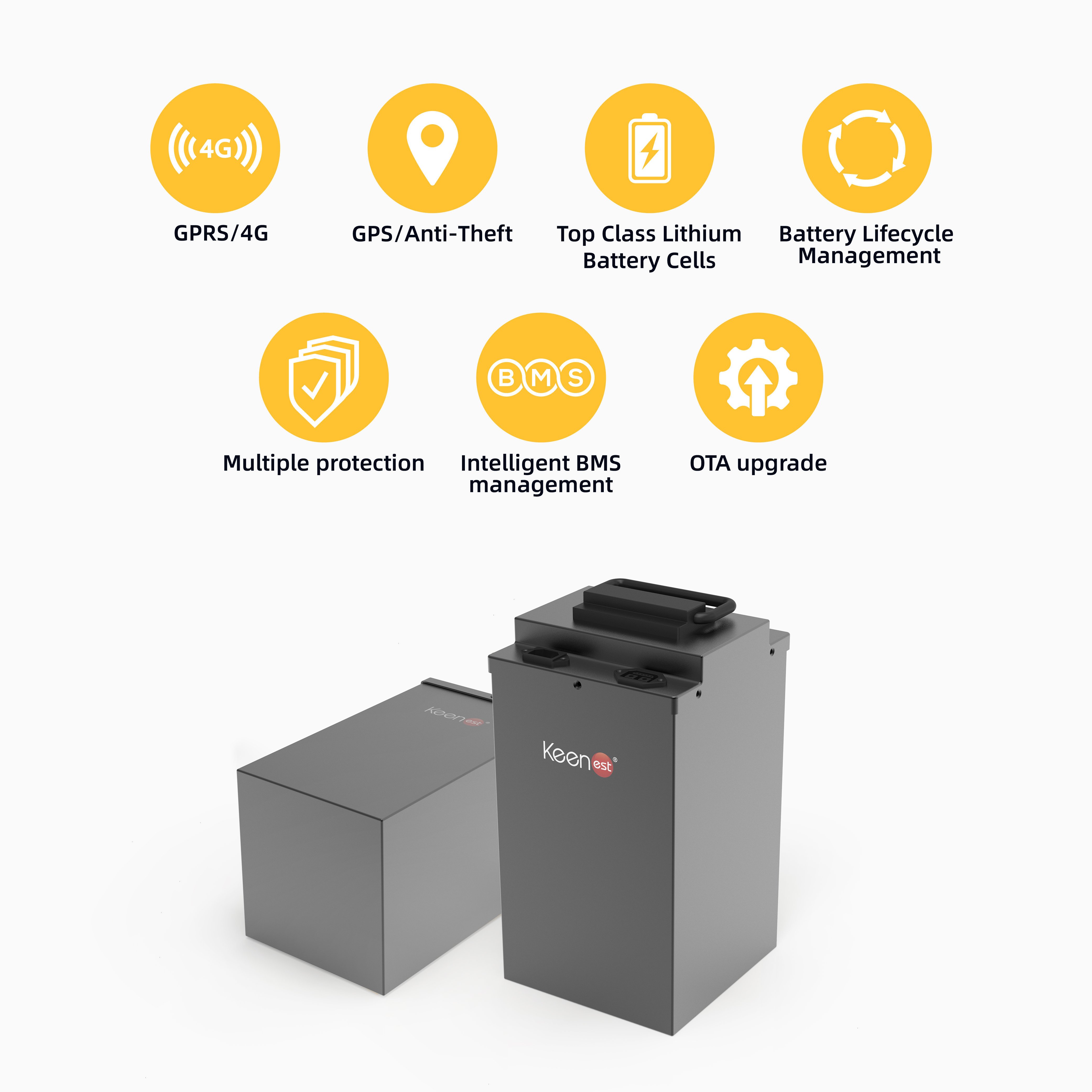 Keenest Energy Hot Sale Battery Station Electric Scooters Smart Swapping Battery Station Intelligent Battery Station External