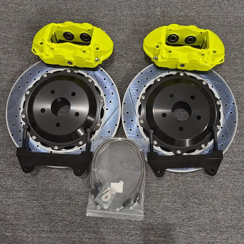GT4 Brake Caliper 4 Piston Kit for 345Mm 380Mm Brake Rotor Modified LEXUS Honda toyota Mini BMW Audi VW Ford Models