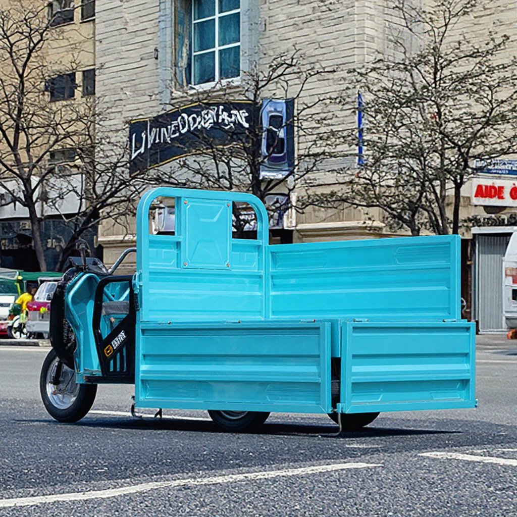 Bogist B45 High-Power 60V 45A Electric Tricycle Large Vehicle with Dump Battery for Carrying for Adults - Ecarcc Official