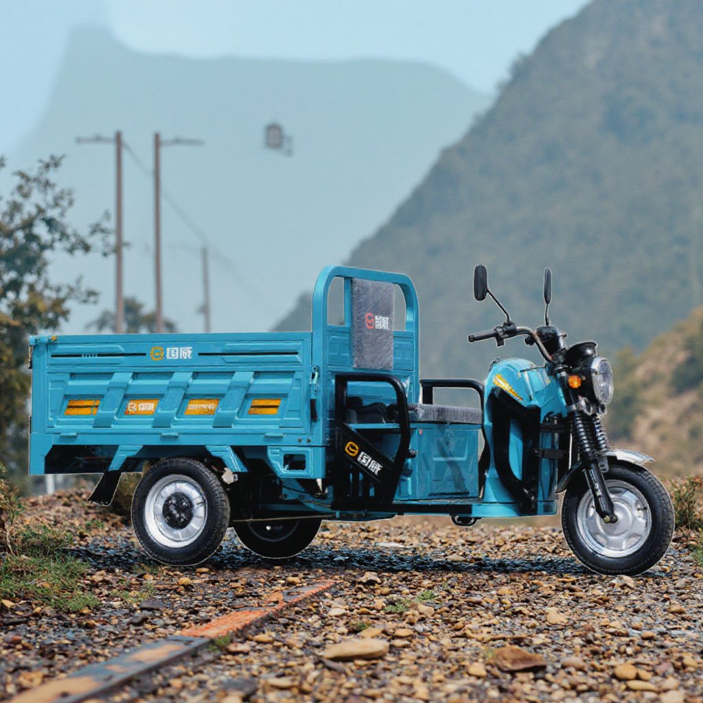 Bogist B45 High-Power 60V 45A Electric Tricycle Large Vehicle with Dump Battery for Carrying for Adults - Ecarcc Official