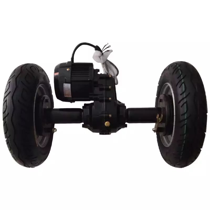 Low Speed 48V 60V 500W 800W 1200W Electric Tricycle Complete Drum Brake Rear Differential Axle