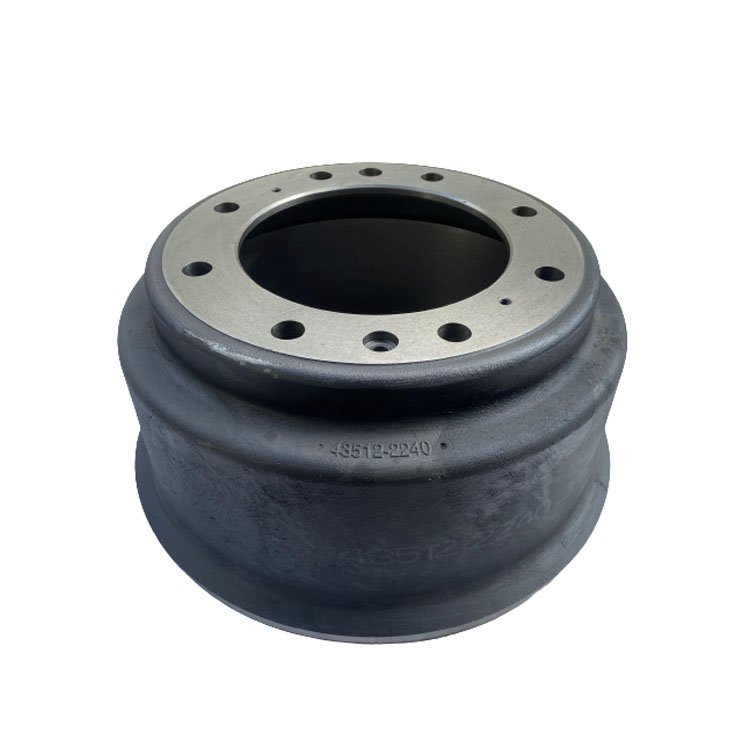 High Quality Truck Brake System Spare Parts, Rear Axle Brake Drum, Manufactured in Hebei, China for HINO 43512-4820