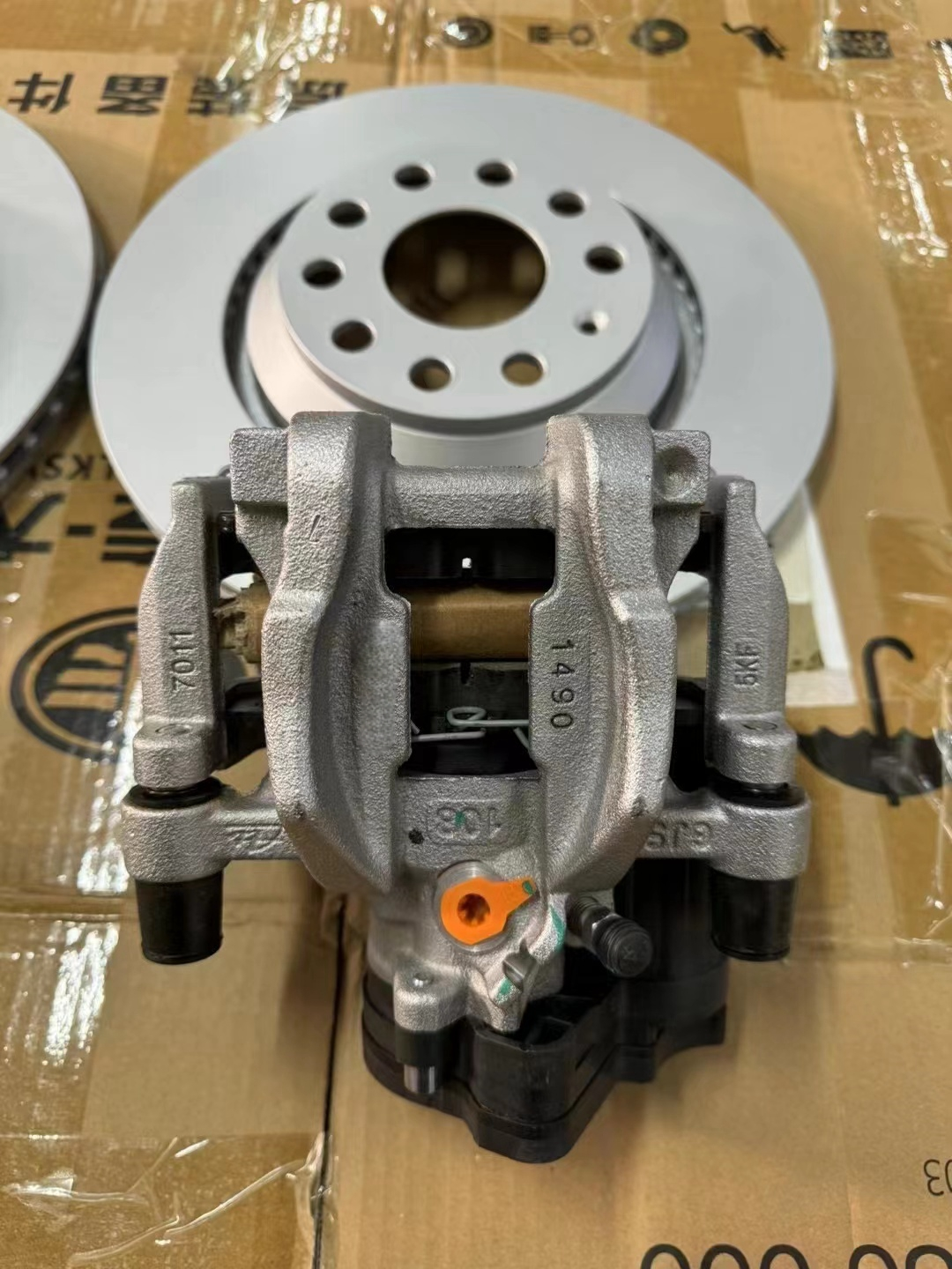 Golf 7 B8 Tiguan Superb MQB Platform Rear Brake Caliper+310MM Ventilated Disc Car Brake Calipers