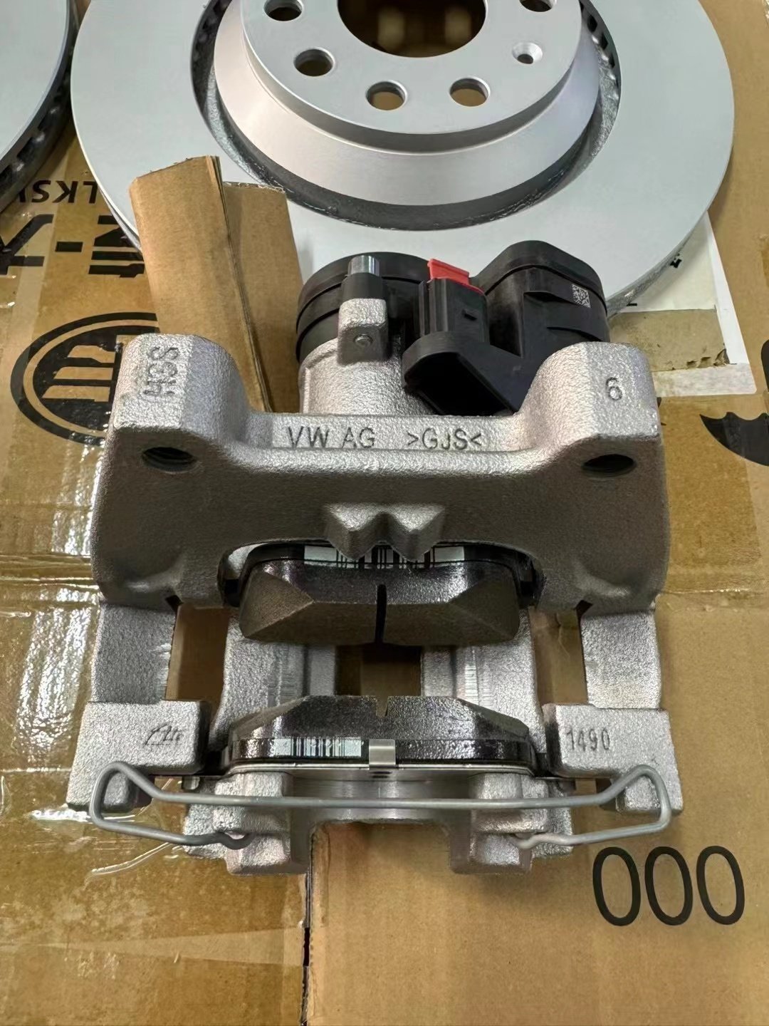 Golf 7 B8 Tiguan Superb MQB Platform Rear Brake Caliper+310MM Ventilated Disc Car Brake Calipers