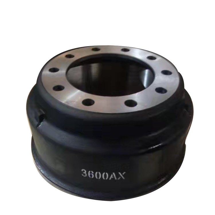Hot Selling Spare Parts 16.5 X 7 Truck Rear 10 Hole American Type Wheel Balance Drum Brake Drums 3600 AX for Truck