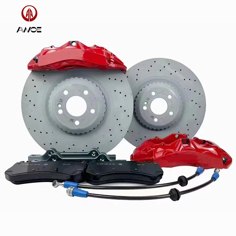C63 Amg Caliper 6 Pot Piston Brake Caliper for Mercedes benz C43 C63 C63S W205 C205 Racing Performance C300 W211 Amg
