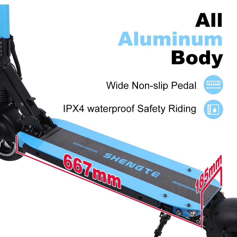 Long Range Electric Scooter 60km Rear Drum Brakes Forged Aluminium Alloy Higher Security Scooters for Adults Street Legal