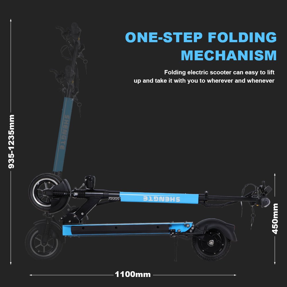Long Range Electric Scooter 60km Rear Drum Brakes Forged Aluminium Alloy Higher Security Scooters for Adults Street Legal