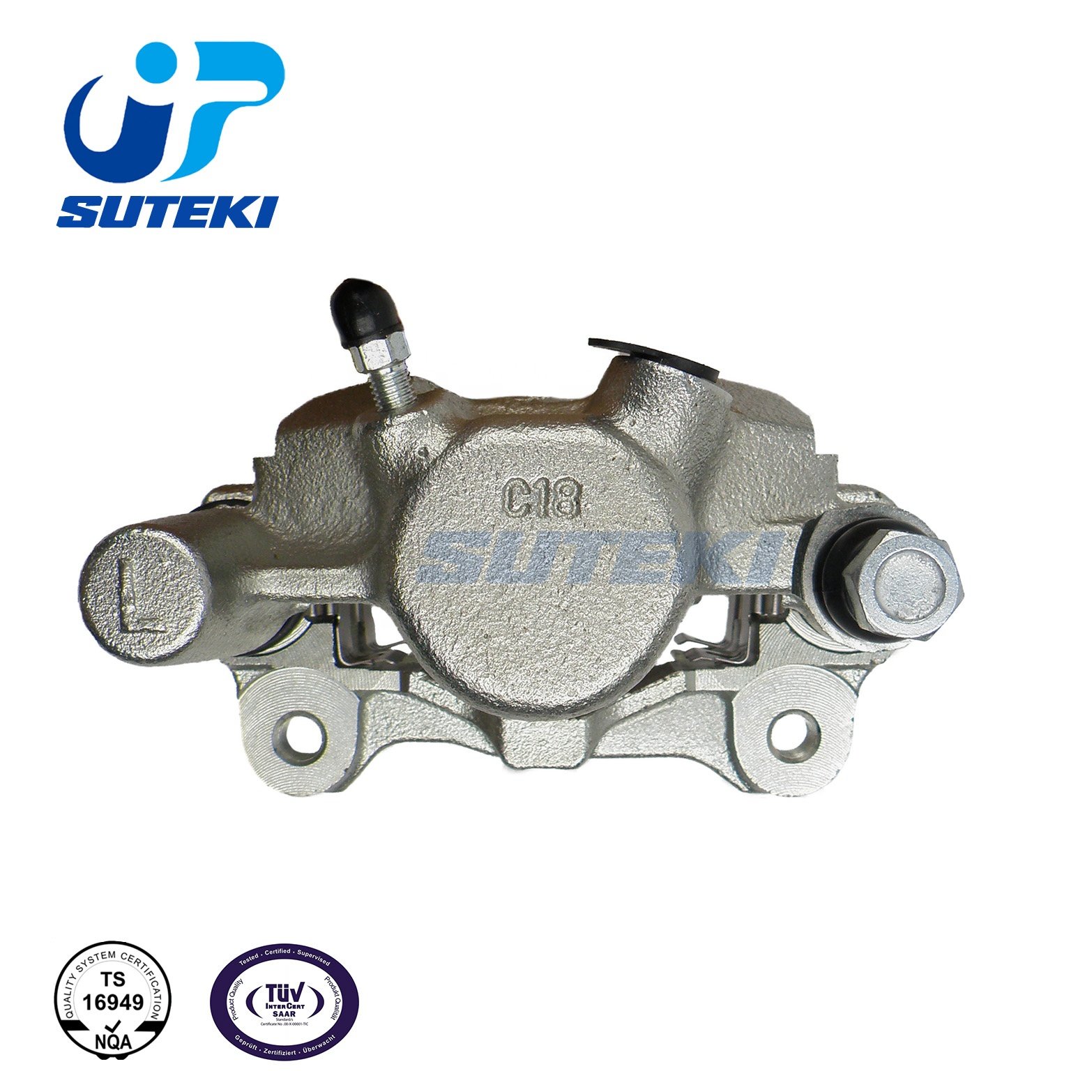 SUTEKI Rear Left Aftermarket Disc Brake Caliper for Toyota 2005-2017 COROLLA ZZE122 ZRE120 NHW20 47750-21030