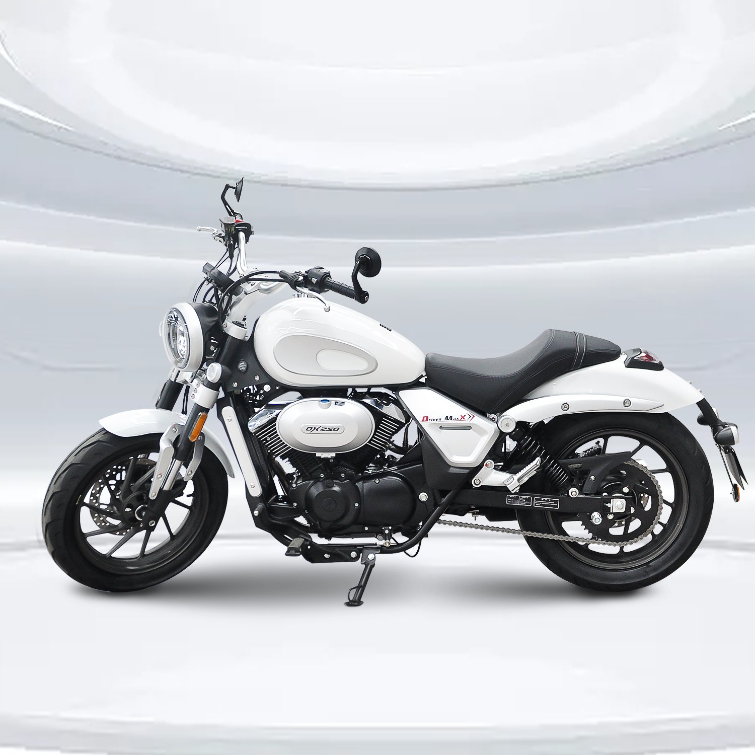 DX250 High Speed Racing Motorcycle Factory air Cooling V Type Engine Electric Start Single Disc Brake