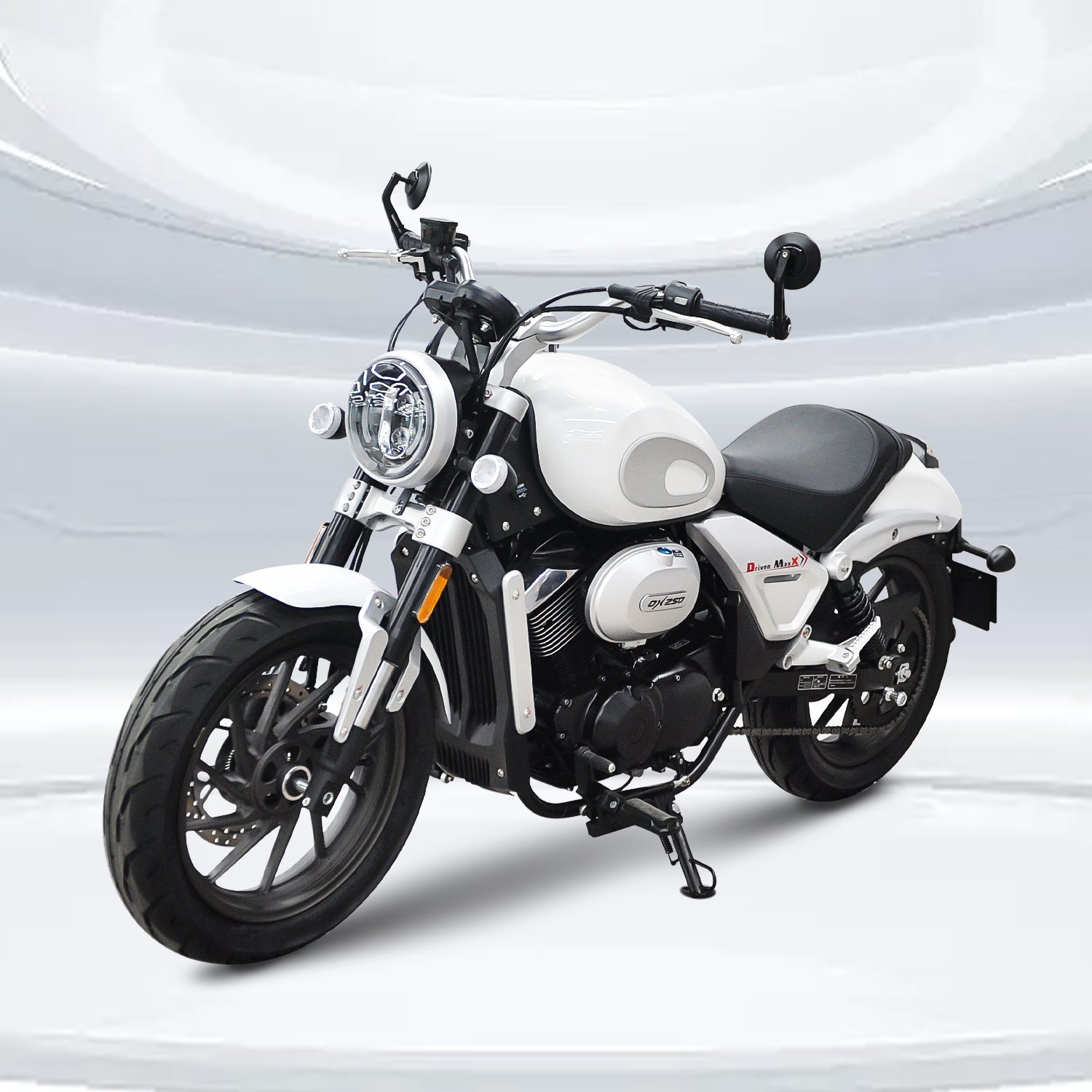 DX250 High Speed Racing Motorcycle Factory air Cooling V Type Engine Electric Start Single Disc Brake