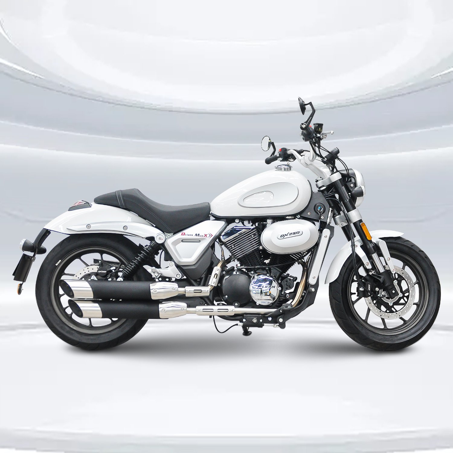 DX250 High Speed Racing Motorcycle Factory air Cooling V Type Engine Electric Start Single Disc Brake