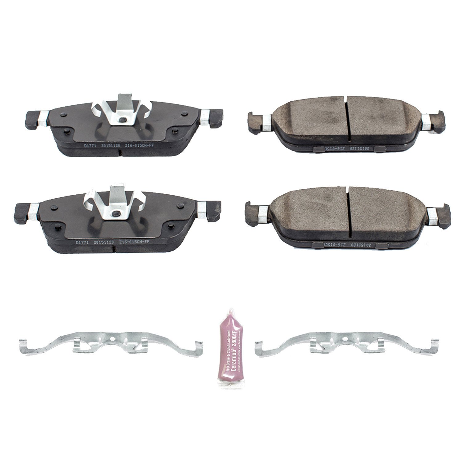 Power Stop D1771 Z17 Auto Parts Car Brake Pads for Audi EJ7Z2001A