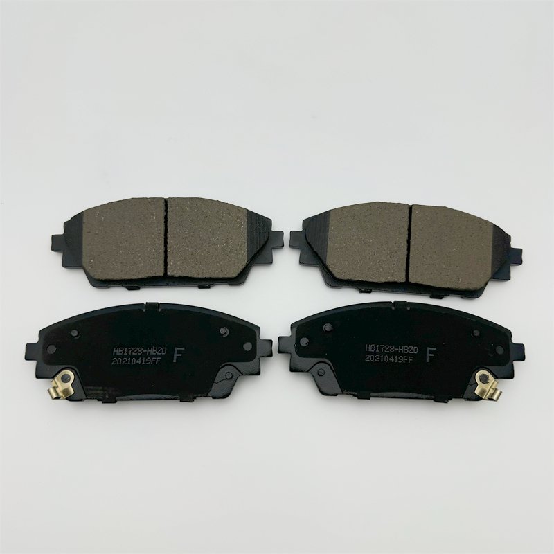 Factory Wholesale High Performance Hot Selling Car Brake Accessories D1728 for MAZDA Auto Parts Disc Car Brake Pad