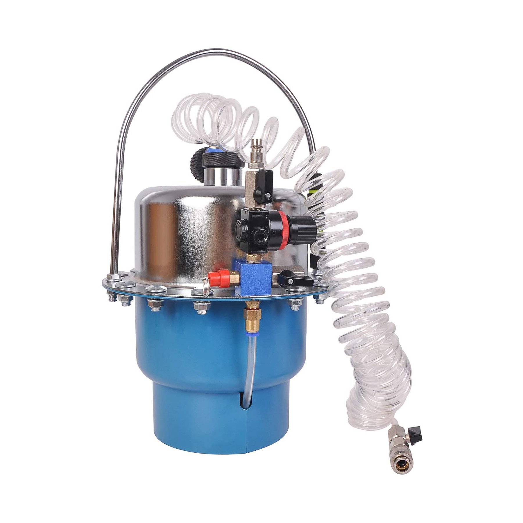 Portable Pneumatic Pressure Bleeder Kit Brake Oil and Fluid Extractor Bleeder Tool