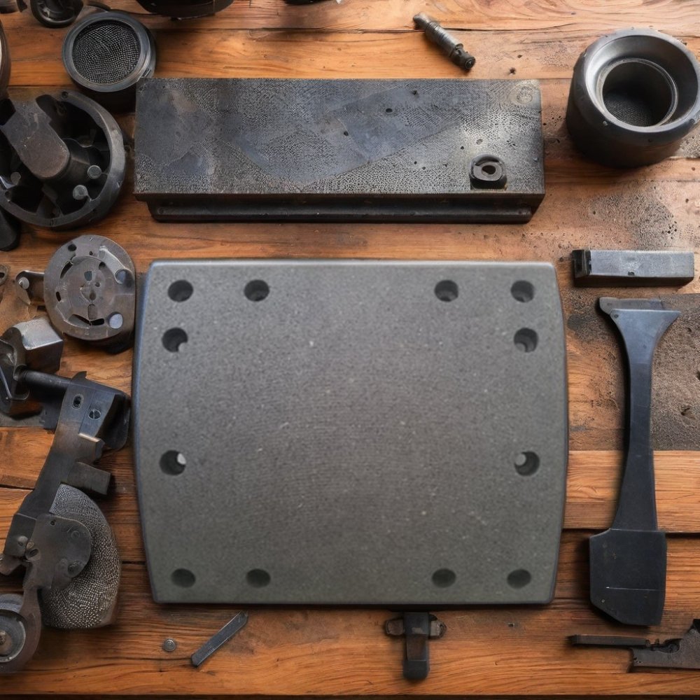 Semi-metallic Brake Lining 19385 Combined Kit Brake Shoes Lining