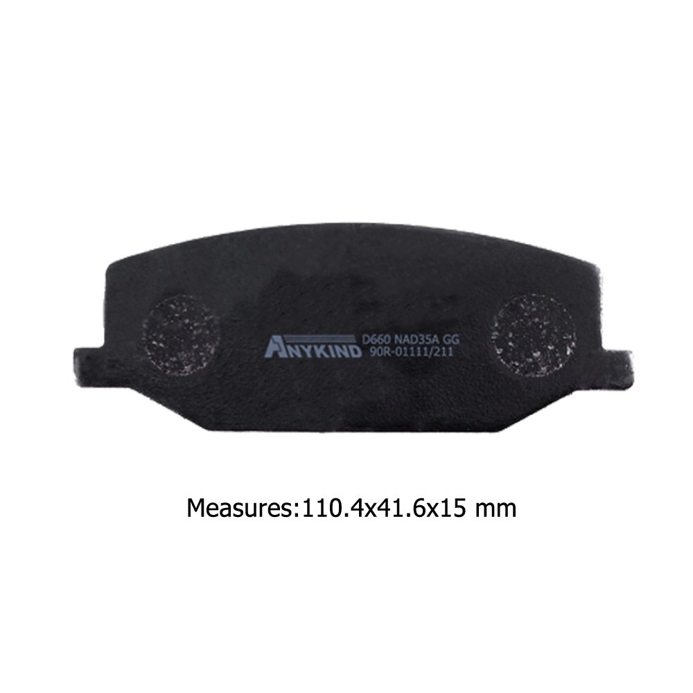 D660-7540 Front Brake Pads for Suzuki Samurai SJ413-8/Jimny JA JB