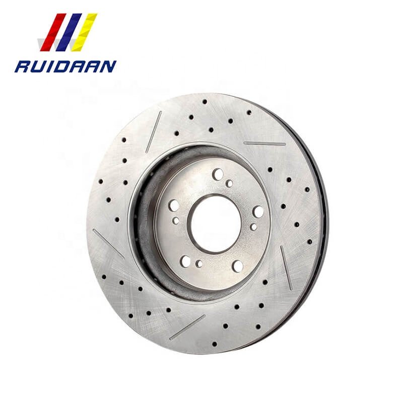 High Performance Break Rotor 4351276010 Drilling Grooving Customized Ventilation Brake Disc for CAMRY