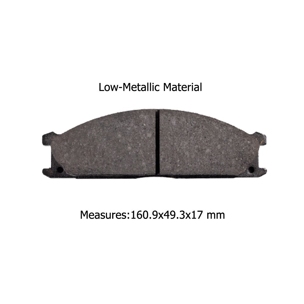 D333-7228 Front Brake Pads for Nissan Datsun Truck Desert Thunder Frontier Hardbody King Cab Navara Nissan Truck NP300 D22