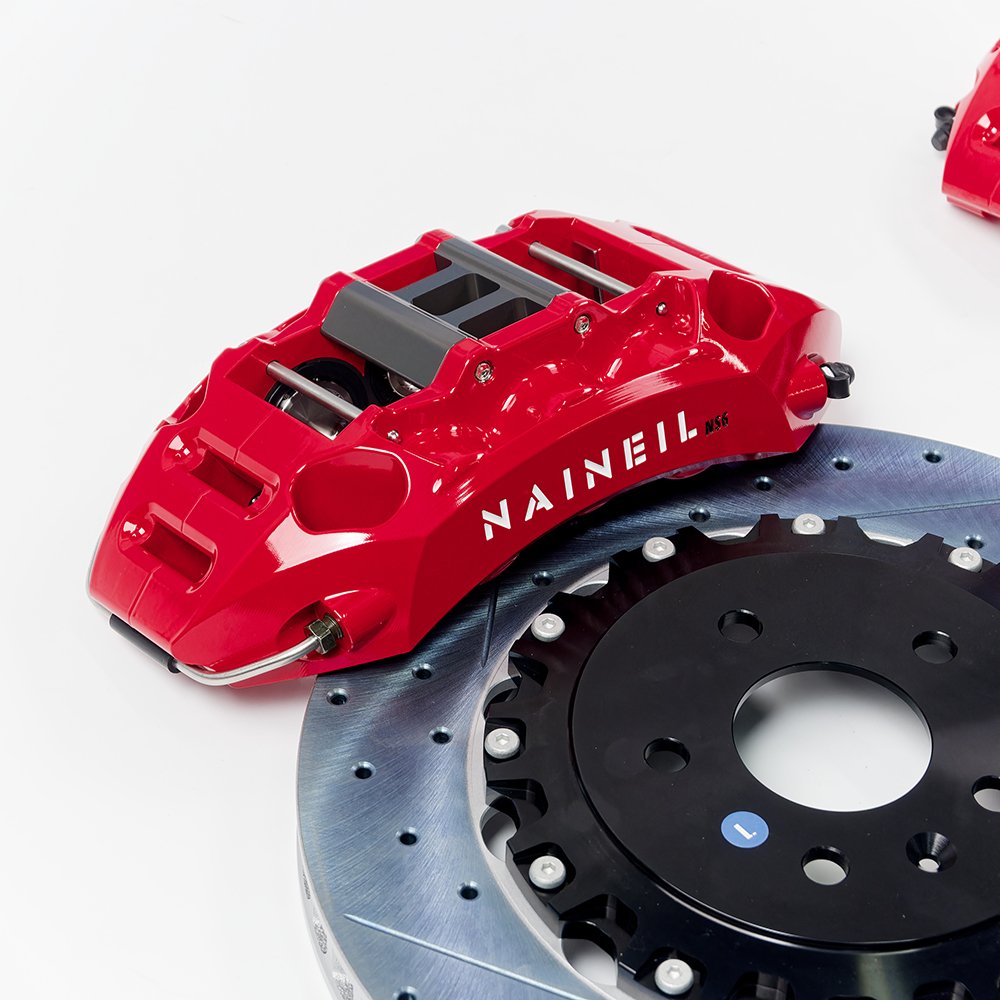 NAINEIL High Performance Brake System 6 Piston Brake Caliper Upgrade Big Brake Kit for BMW E46 E90 M3 E92 335i F30 F80