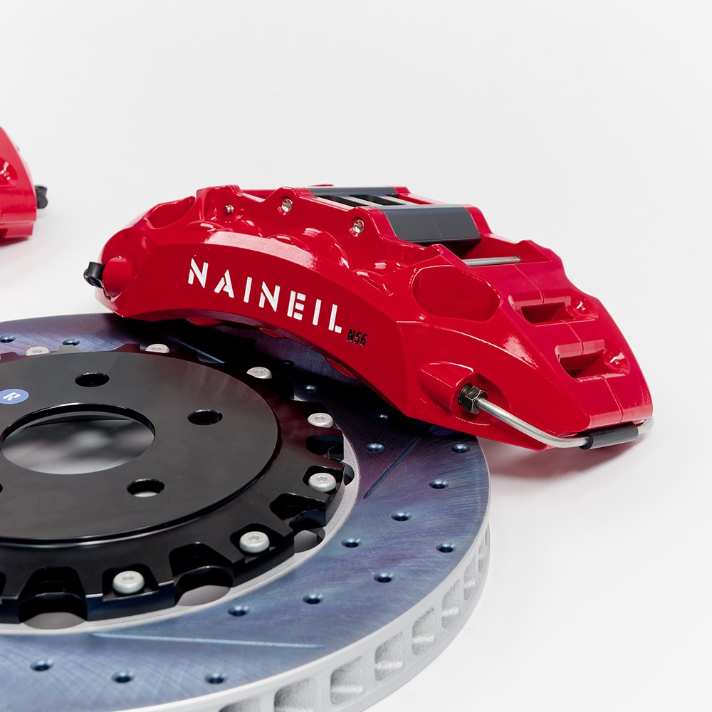 NAINEIL High Performance Brake System 6 Piston Brake Caliper Upgrade Big Brake Kit for BMW E46 E90 M3 E92 335i F30 F80