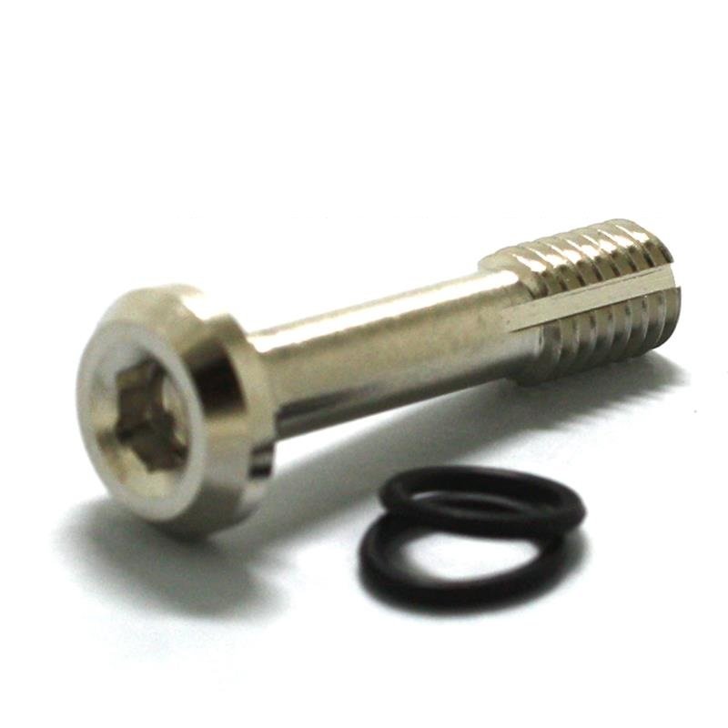 Colorful M6 Road Bike Bicycle Disc Caliper Hydraulic Hose Joint Gr5 Titanium Bolt for Shimano Slx