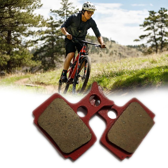 Factory Customized Black Resin Mountain Bike Disc Brake Pads for Formula 1 Racing Bike Brake Pad for MEGA/RX R1 RACING RO C1 CR3