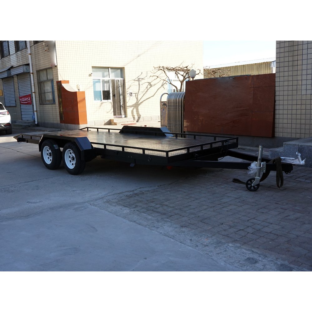 Spare Tire Mount and Toolbox for On the Go Repairs Car Trailer