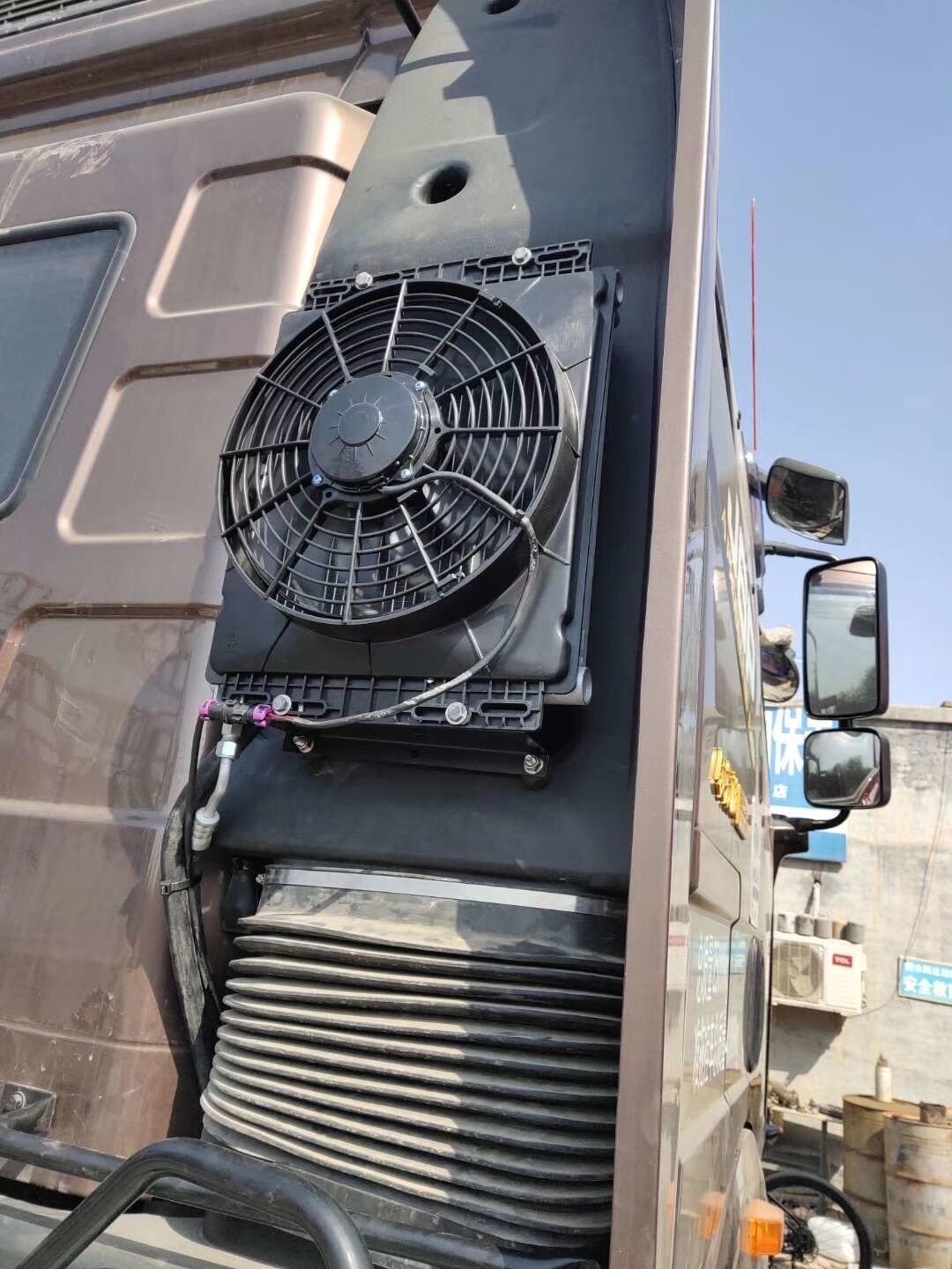 Factory Direct 12V RV AC Unit Parking Cooler Auto AC Evaporator for Truck Sleeper Cooler Car